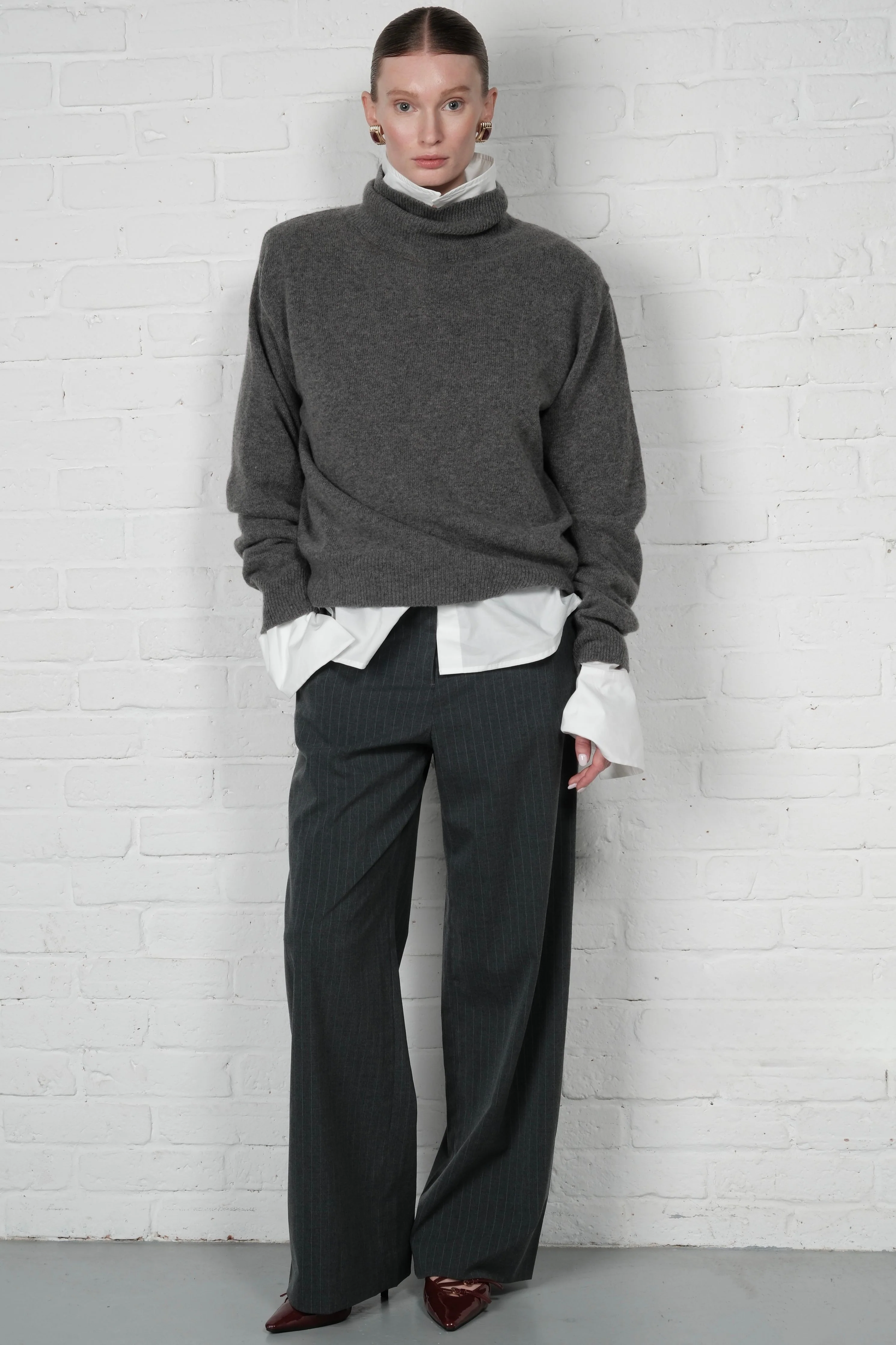 Wool Turtleneck Sweater - Image 3